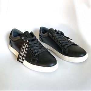 (NEW) MEMEBERS ONLY low court packer 2 black sneakers